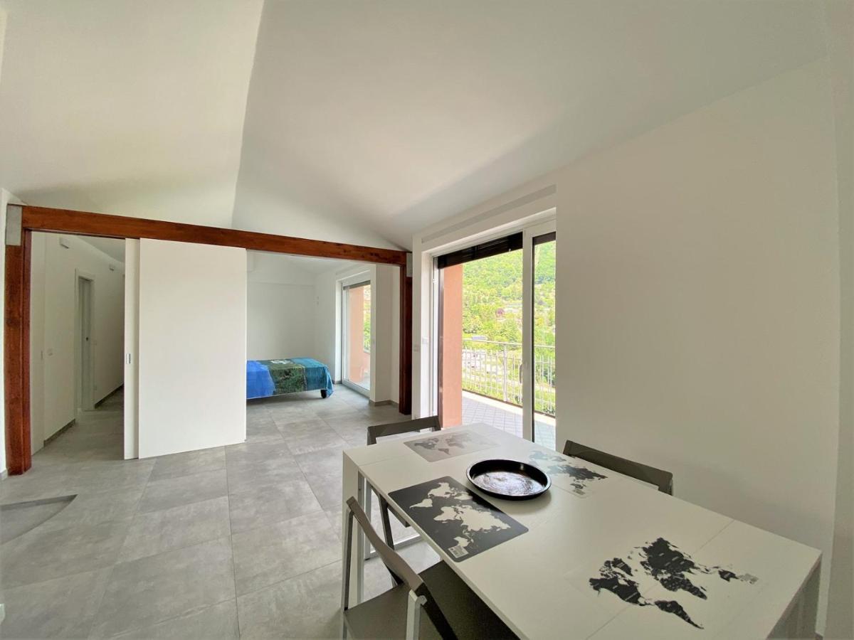 Апартаменти La Rondinella - Loft With Fantastic View On Lake Como Ардженьо Екстер'єр фото