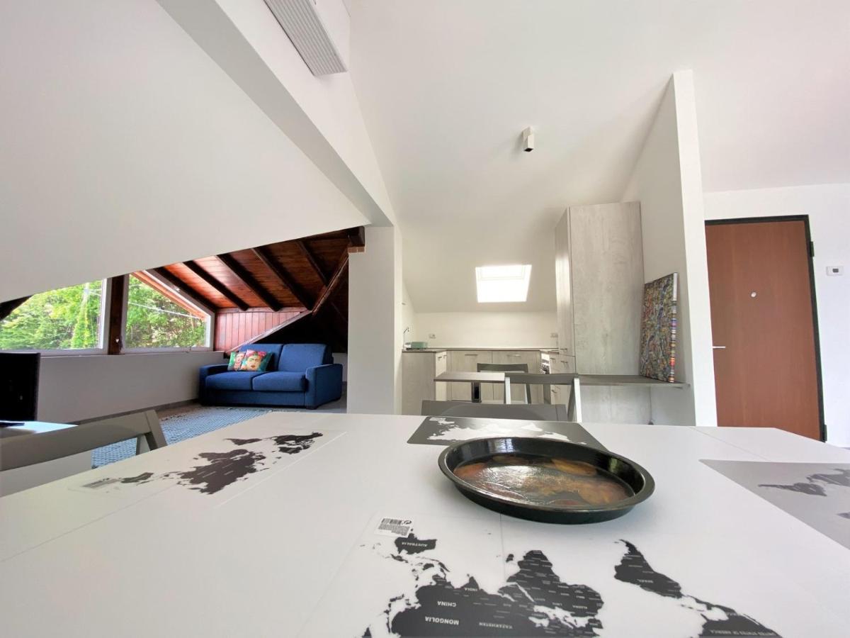 Апартаменти La Rondinella - Loft With Fantastic View On Lake Como Ардженьо Екстер'єр фото