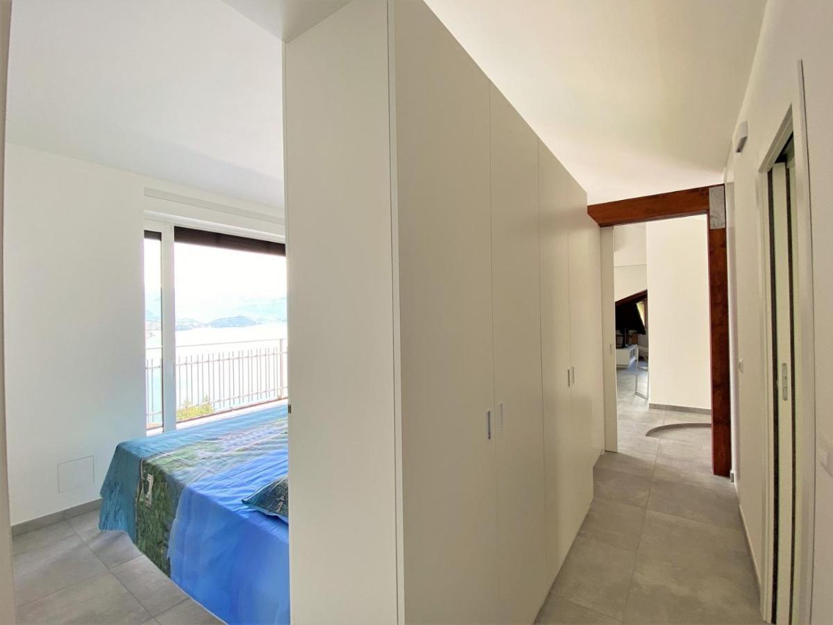 Апартаменти La Rondinella - Loft With Fantastic View On Lake Como Ардженьо Екстер'єр фото