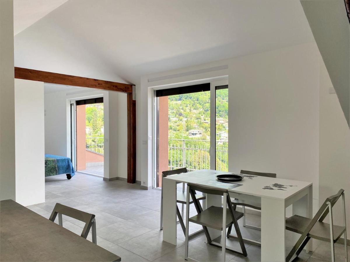 Апартаменти La Rondinella - Loft With Fantastic View On Lake Como Ардженьо Екстер'єр фото