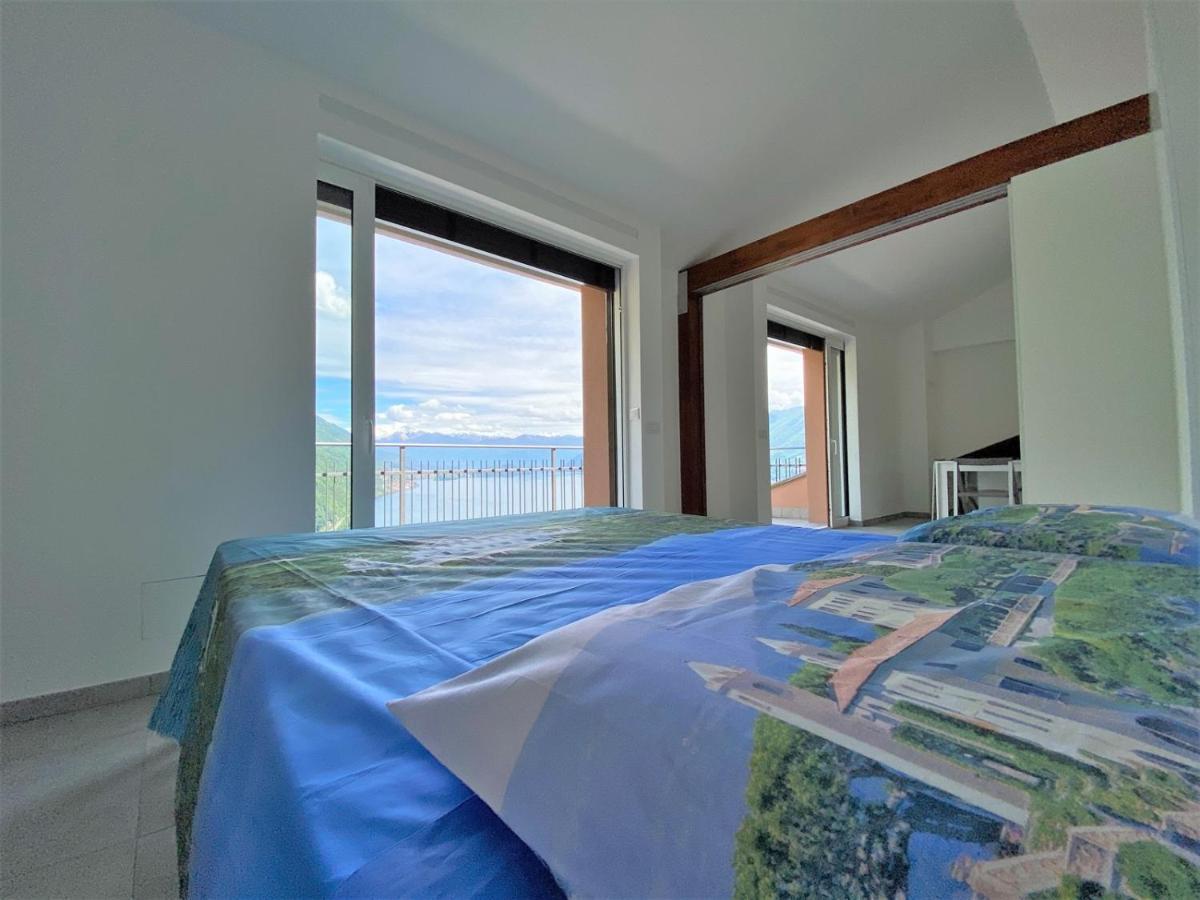 Апартаменти La Rondinella - Loft With Fantastic View On Lake Como Ардженьо Екстер'єр фото