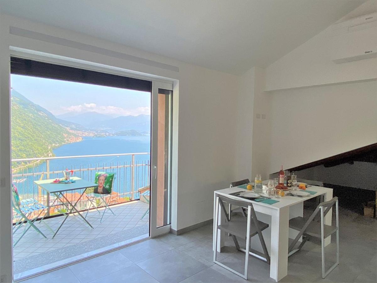 Апартаменти La Rondinella - Loft With Fantastic View On Lake Como Ардженьо Екстер'єр фото