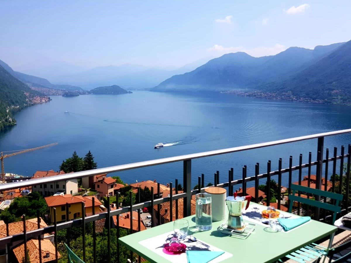 Апартаменти La Rondinella - Loft With Fantastic View On Lake Como Ардженьо Екстер'єр фото