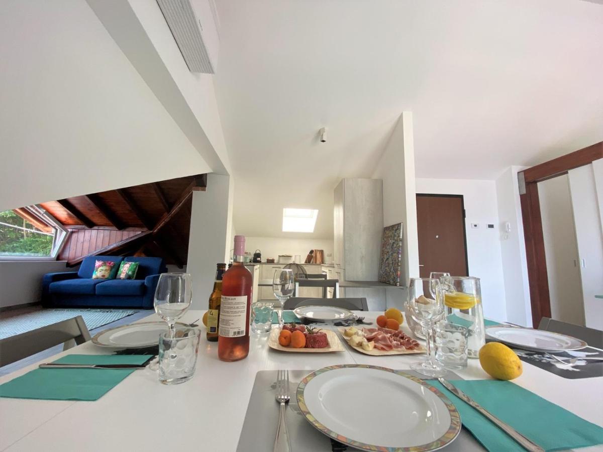 Апартаменти La Rondinella - Loft With Fantastic View On Lake Como Ардженьо Екстер'єр фото