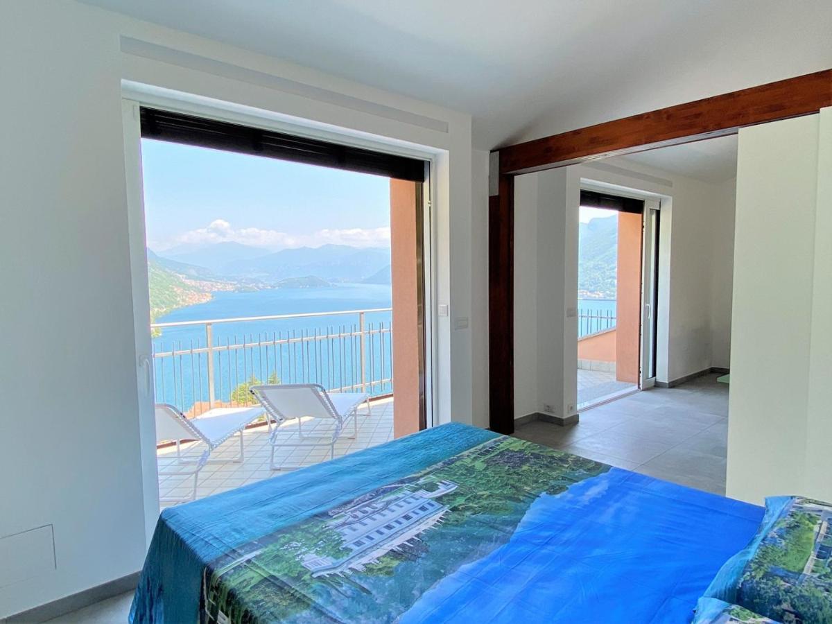 Апартаменти La Rondinella - Loft With Fantastic View On Lake Como Ардженьо Екстер'єр фото