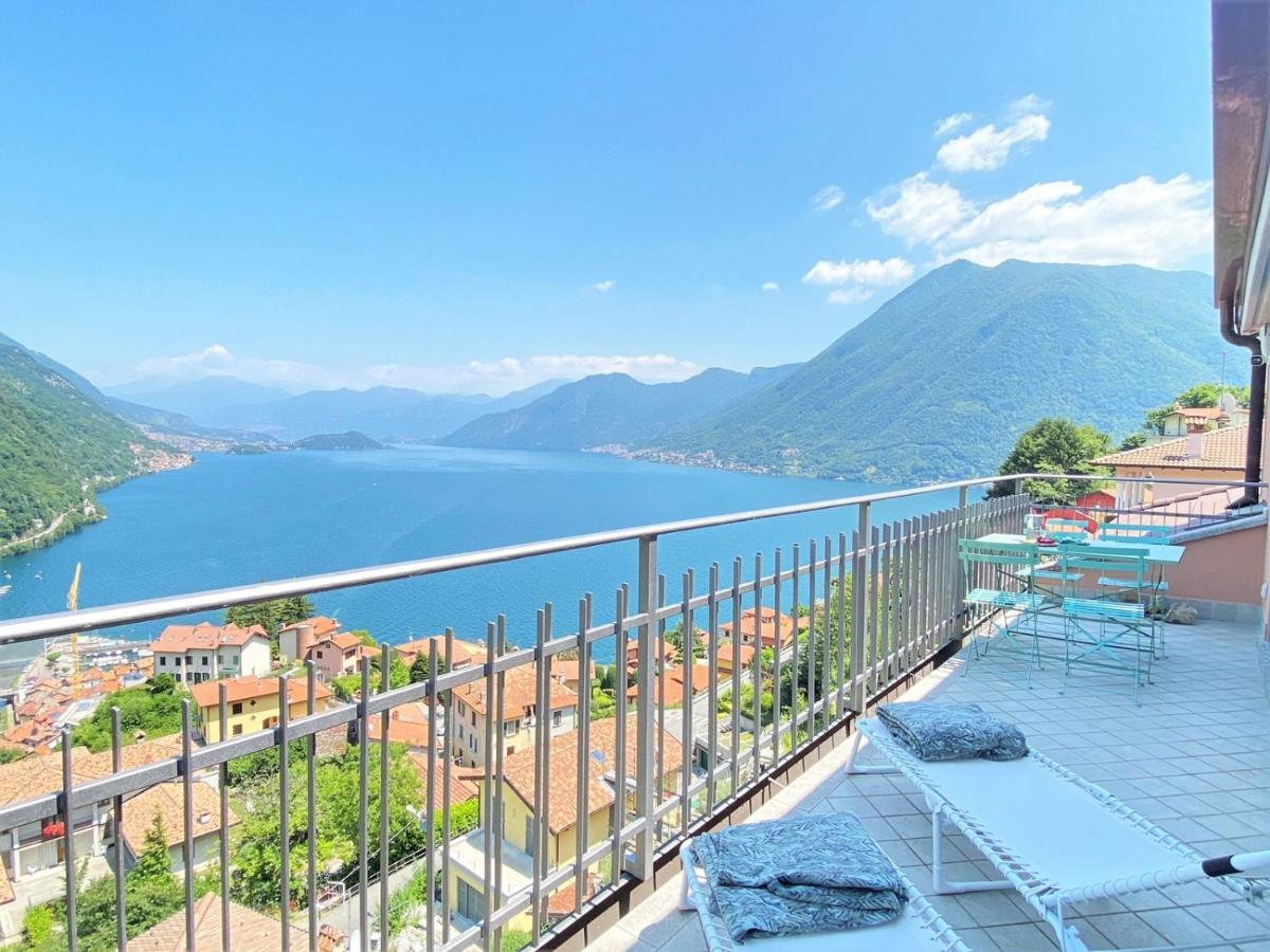 Апартаменти La Rondinella - Loft With Fantastic View On Lake Como Ардженьо Екстер'єр фото